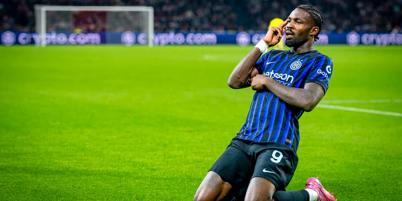 Marcus Thuram lors du match de Ligue des champions Ajax-Inter Milan - le 17/09/2025