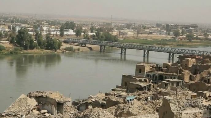 Peter Chérif a rejoint l'Irak en 2004.