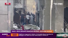 Gaza: deux enfants français décédés, leur mère blessée