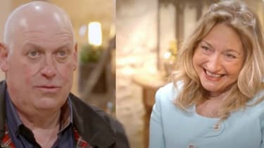 Guy et Francine dans L'Amour est dans le pré -