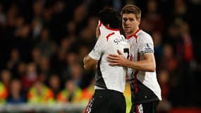 Suarez et Gerrard