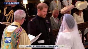 Le prince Harry et Meghan Markle prononcent leurs promesses solennelles