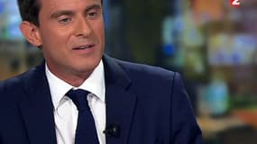 Manuel Valls était l'invité de France 2 ce mardi soir.