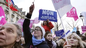 Des rassemblements ont eu lieu dans plusieurs villes de France contre le mariage homosexuel.