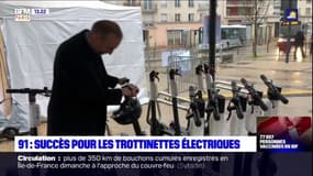 Essonne: le succès des trottinettes à Brétigny-sur-Orge