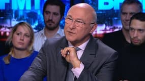 Michel Sapin sur le plateau de BFMTV, dimanche 1er décembre.