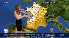 La météo pour ce vendredi 4 août 2017