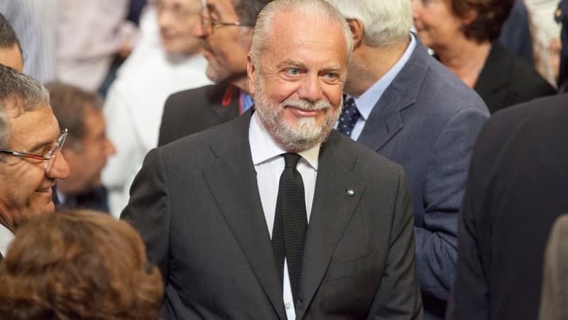 Naples: contre la Super League, De Laurentiis aimerait un tournoi à 30 clubs et sans Anglais