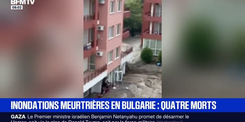 4 morts causés par des inondations en Bulgarie