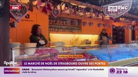 Le marché de Noël de Strasbourg s'ouvre 