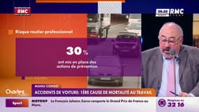 Accidents de voiture : 1ère cause de mortalité au travail