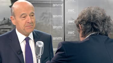 Alain Juppé, mardi matin, sur BFMTV et RMC