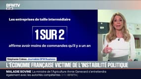 Instabilité politique: une entreprise de taille intermédiaire sur deux estime avoir moins de commande qu'il y a un an