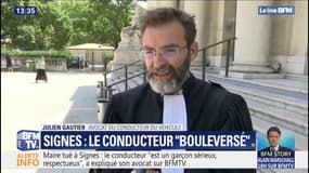 Signes: le conducteur mis en examen est "complètement bouleversé, anéanti par ce drame", selon son avocat