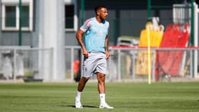 Corentin Tolisso avec l'OL.