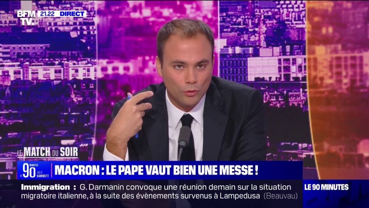 Charles Consigny Sur La Présence Demmanuel Macron à La Messe Du Pape Il A Un Peu Une Tête D 