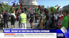 Une manifestation de soutien au peuple afghan a lieu ce dimanche place de la République à Paris