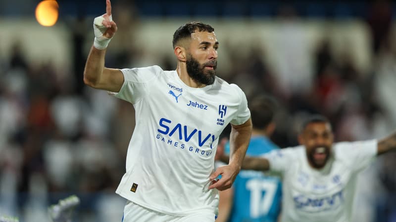Des débuts fracassants: Karim Benzema signe un triplé pour son premier match avec Al-Hilal
