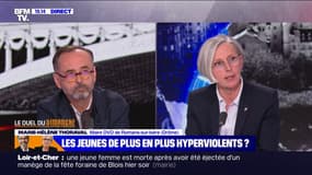 Hyperviolence chez les mineurs: "Pour moi, ce n'est pas des faits divers, il s'agit bien de faits de société", affirme Marie-Hélène Thoraval (maire DVD de Romans-sur-Isère)