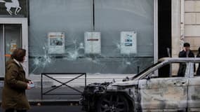 A Paris la semaine dernière, plus de 200 commerces ont subi des dégradations.