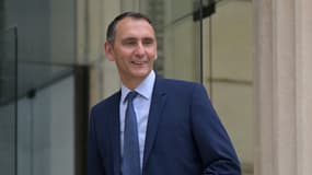 Le député RN, Laurent Jacobelli,  à l'Assemblée nationale à Paris le 8 juillet 2024.