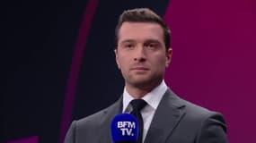 Jordan Bardella sur le plateau de BFMTV le 11 décembre 2025