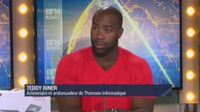 Teddy Riner était l'invité de BFM Business.