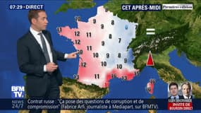 La météo pour ce mardi 12 février 2019