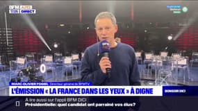 "Il voulait aborder la ruralité": le directeur général de BFMTV revient sur le choix de Digne-les-Bains par Jean-Luc Mélenchon pour l'émission "La France dans les yeux"