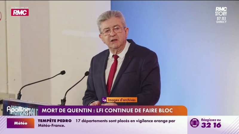 Mort de Quentin Deranque : LFI maintient son soutien mais la tension monte