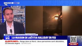 Incendies à Los Angeles: la maison de Laeticia Hallyday "partie en cendres"
