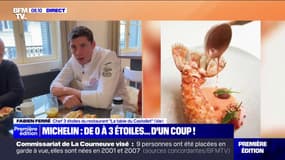 "Beaucoup d'euphorie": Fabien Ferré, le plus jeune chef triplement étoilé au Michelin, témoigne