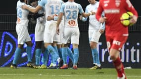 La joie des Marseillais après le succès à Dijon