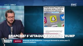 #Magnien, la chronique des réseaux sociaux : Snapchat s'attaque à Donald Trump - 04/06