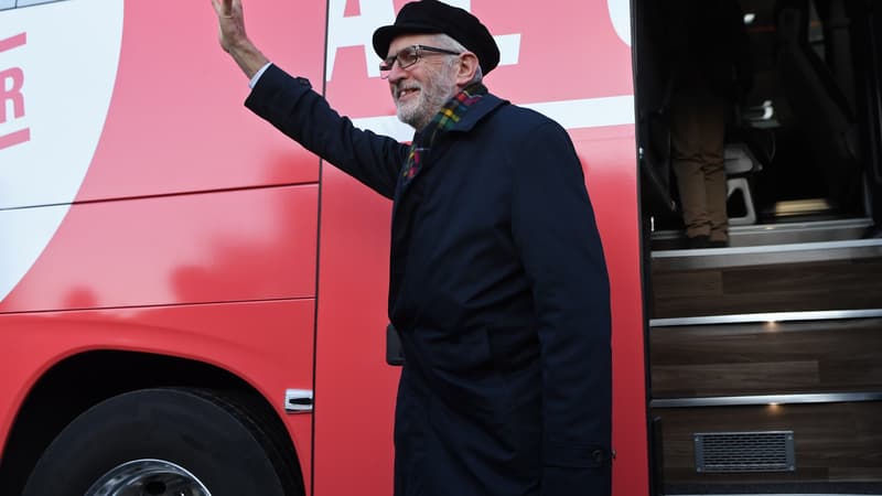 Jeremy Corbyn, chef de file du Parti travailliste. 