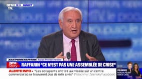 Assemblée nationale: Jean-Pierre Raffarin propose au gouvernement de faire "un contrat à durée déterminée pour 18 mois" avec les oppositions