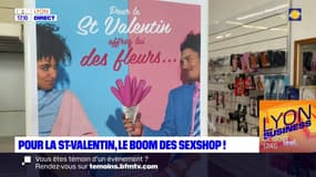 Avec la Saint-Valentin, les clients viennent plus nombreux dans les sex shop