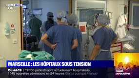 Covid-19: les hôpitaux de Marseille à nouveau sous tension