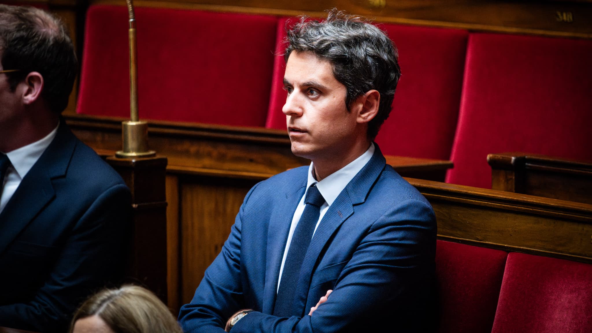 GABRIEL ATTAL "FERA TOUT POUR AIDER LE GOUVERNEMENT À TENIR" ET S'OPPOSE À UNE NOUVELLE DISSOLUTION