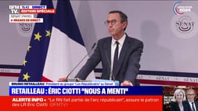 Pour Bruno Retailleau "la résurrection de la Nupes [...] est une faute"