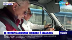 Alpes-Maritimes: l'association Rotary club parcourt des kilomètres pour donner des ruches