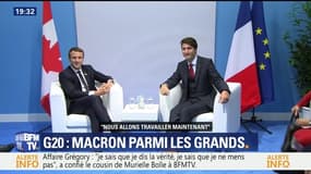 Sommet du G20 à Hambourg: Emmanuel Macron parmi les grands