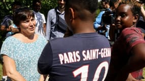 Annick Girardin rencontre des habitants de Saint-Denis de la Réunion le 17 mars 2019