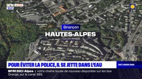 Briançon: pour éviter la police, il se jette dans l'eau