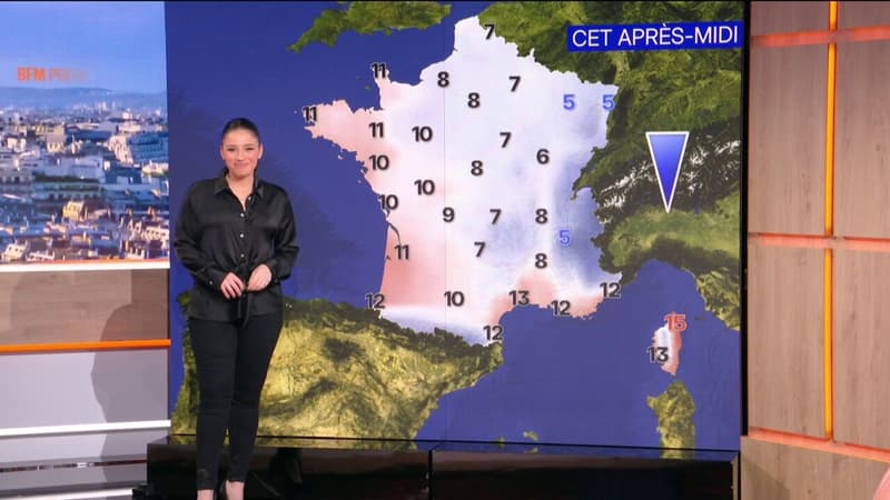 De la pluie dans l'Est et des éclaircies sur le reste du pays, avec des températures comprises entre 5°C et 15°C... La météo de ce mercredi 28 janvier