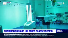 Bouches-du-Rhône: à la clinique Bouchard, un robot chasse les virus grâce aux rayons UV