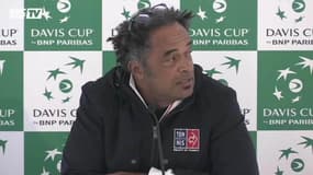 Coupe Davis : Noah agréablement surpris par les courts de Gênes