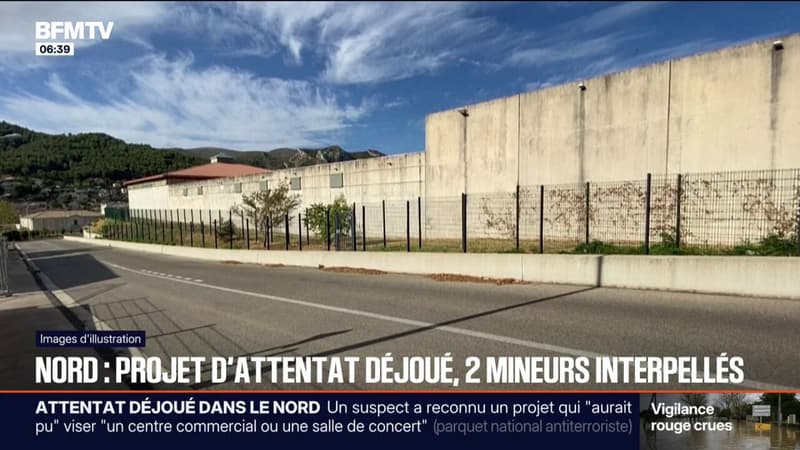 INFO BFMTV - Un projet d'attentat a été déjoué dans le Nord, deux mineurs ont été interpellés