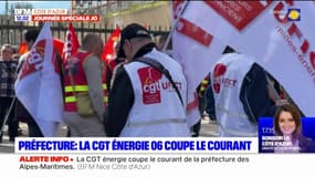Réforme des retraites: la CGT Énergie coupe le courant de la préfecture des Alpes-Maritimes