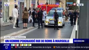Marseille: un homme grièvement blessé à l'arme blanche rue de Rome